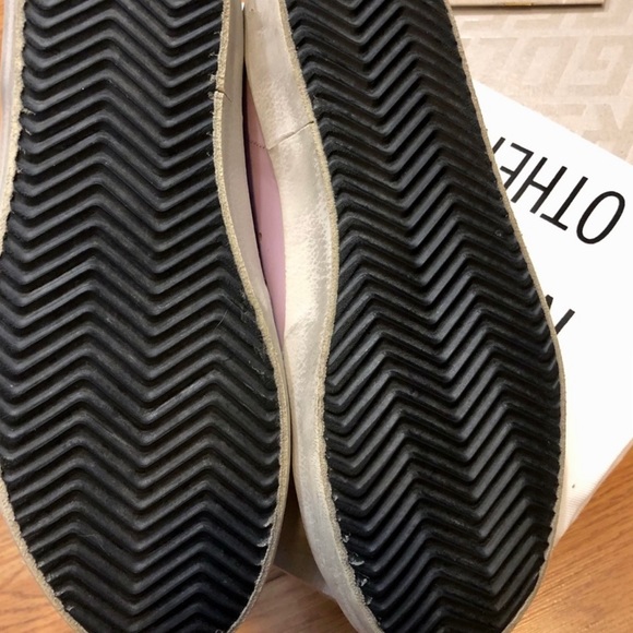 Súper-Star ⭐️Sneakers in Pink Leather with silver glitter star and Snake print - Picture 8 of 16